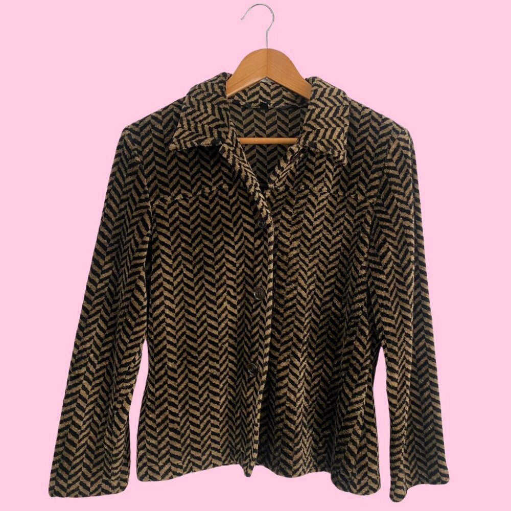 Y2K Velvet Jacket